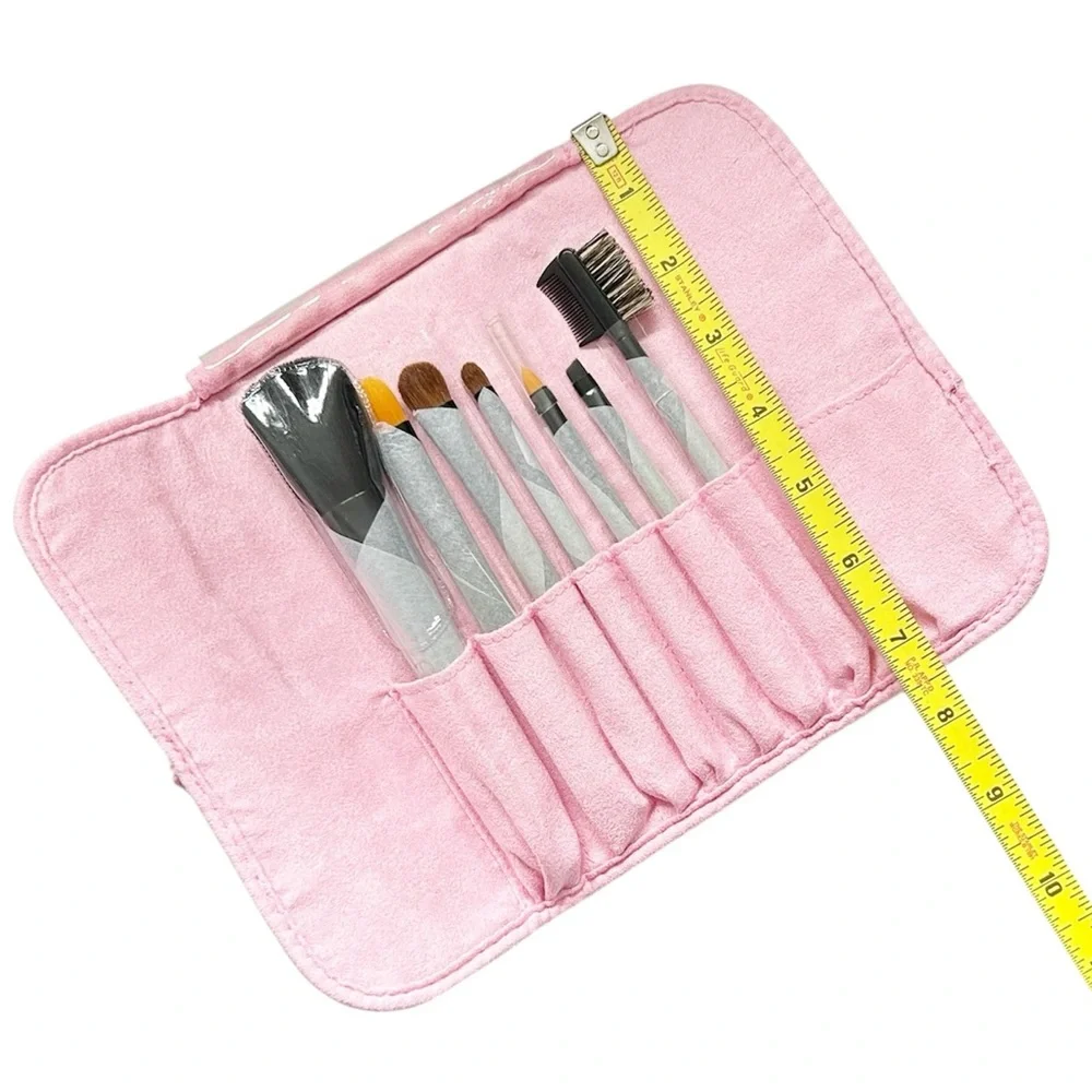 7pcs Travel Cosmetic Makeup Brush Set